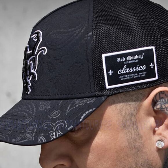 Red Monkey Classico` 25 New Limited Edition Unisex Trucker Hat Cap RM1537 - Picture 13 of 16